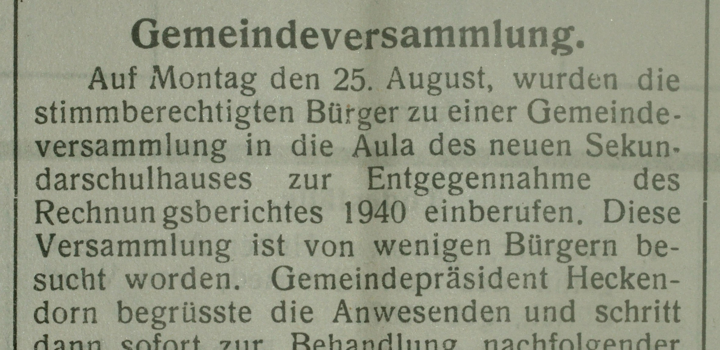 1941-08-27 Schlecht besuchte GV Kopie