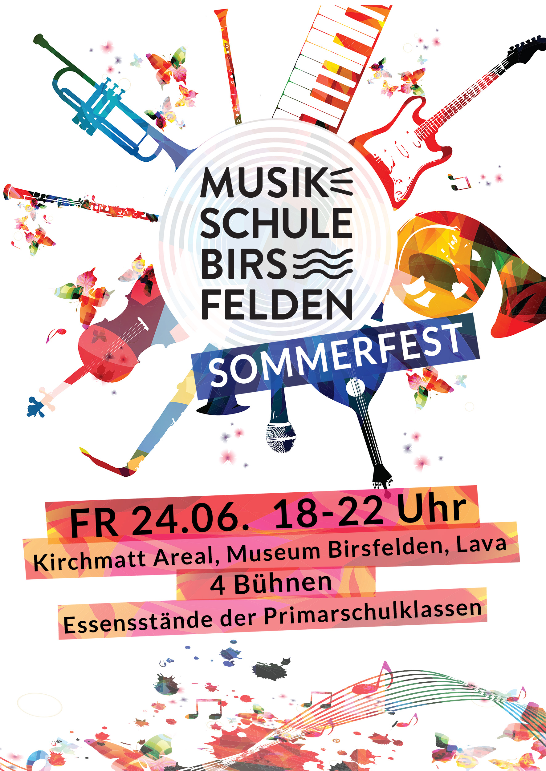 Sommerfest der Musikschule Birsfelden