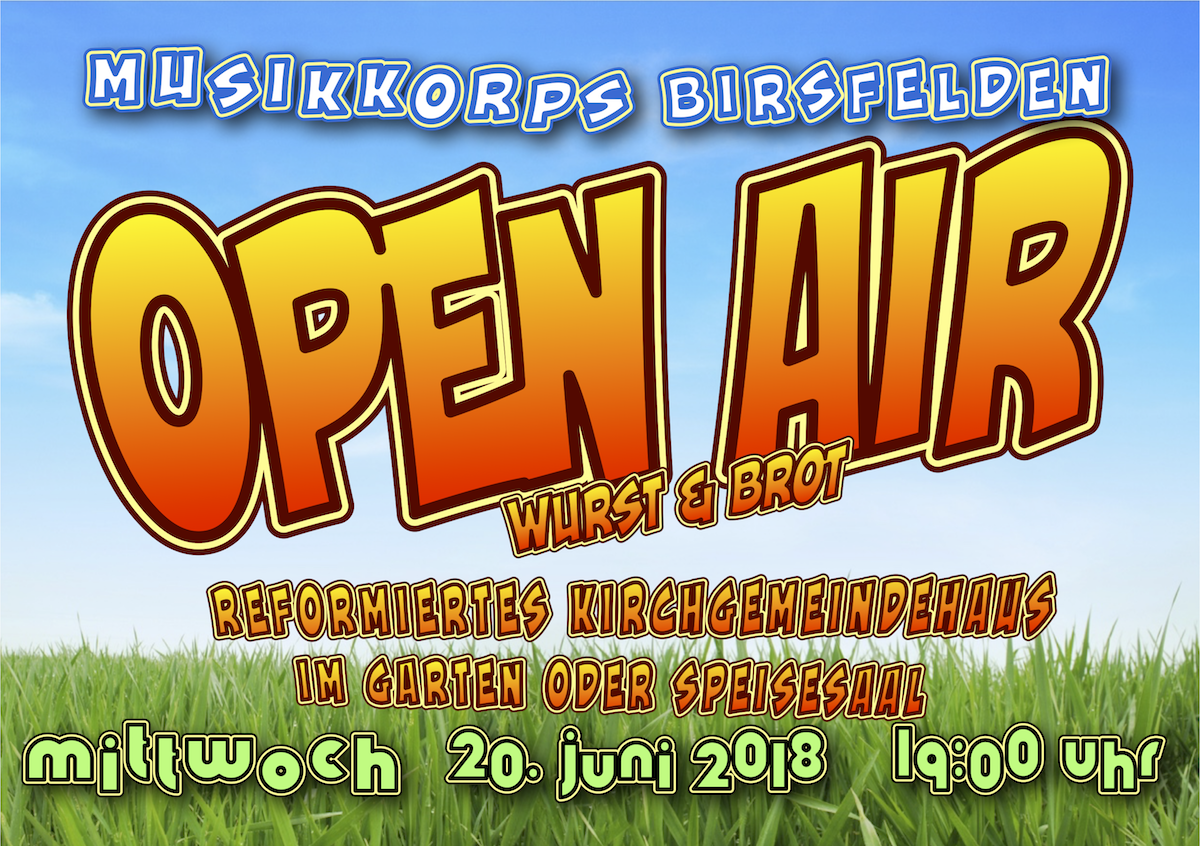 Musikkorps OpenAir 2018