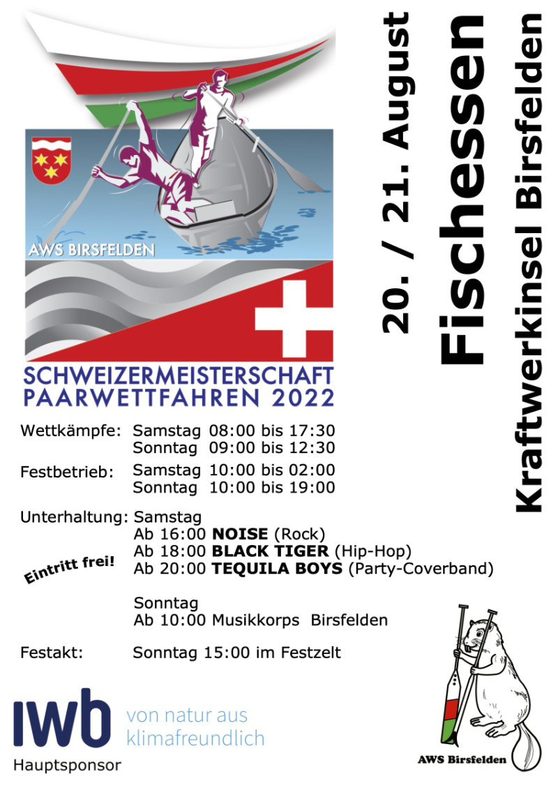 Schweizermeisterschaften Wasserfahren / Fischessen 2022